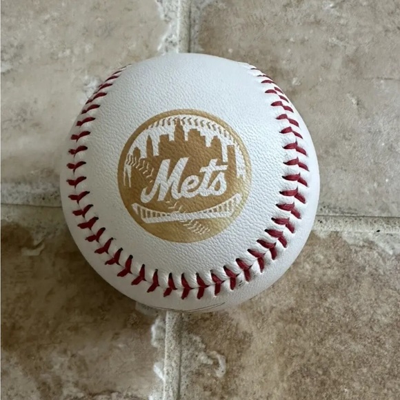 MLB Mike Piazza Mets 31 Stamped Replica Autograph Souvenir Baseball Steiner - Picture 2 of 7
